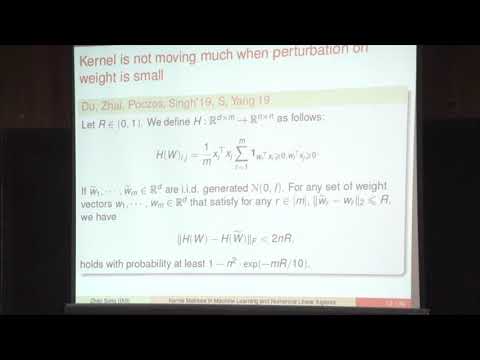 Algorithm and Hardness for Kernel Matrices in Numerical Linear Algebra and Machine Learning Thumbnail