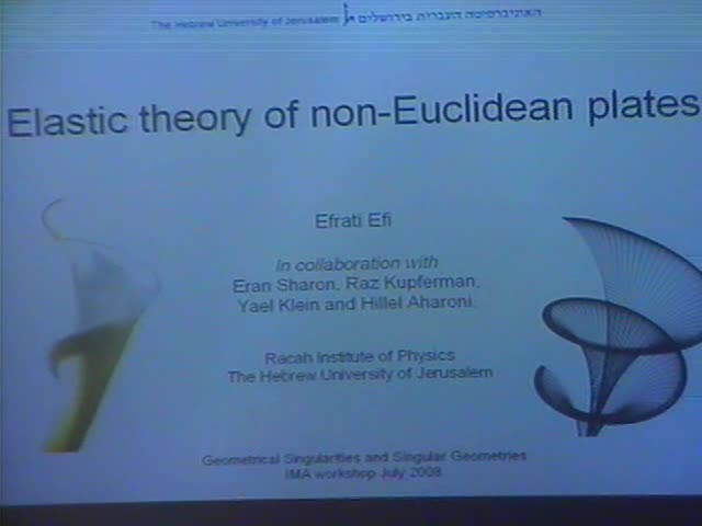 Elastic theory of non-Euclidean plates Thumbnail
