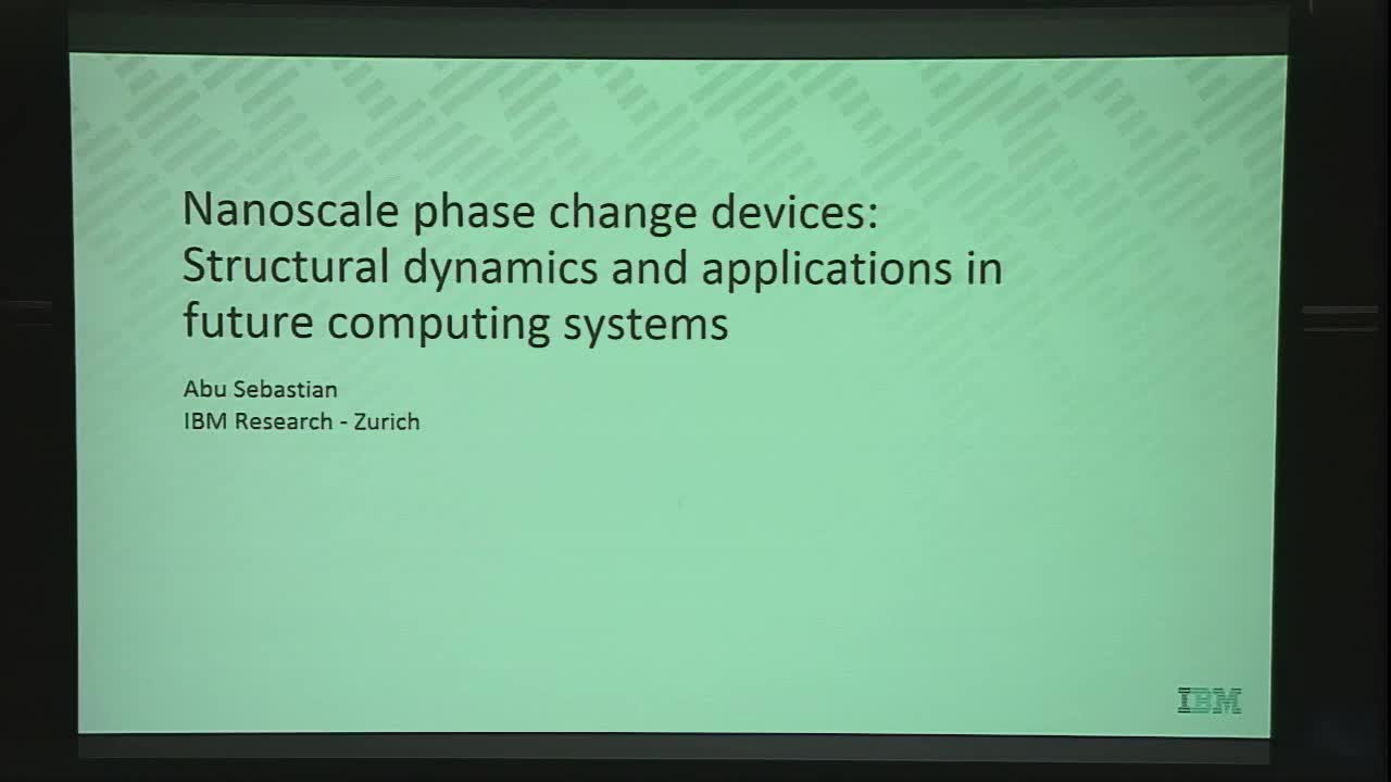 Nanoscale Phase-change Devices: Structural Dynamics and Applications in Future Computing Systems Thumbnail