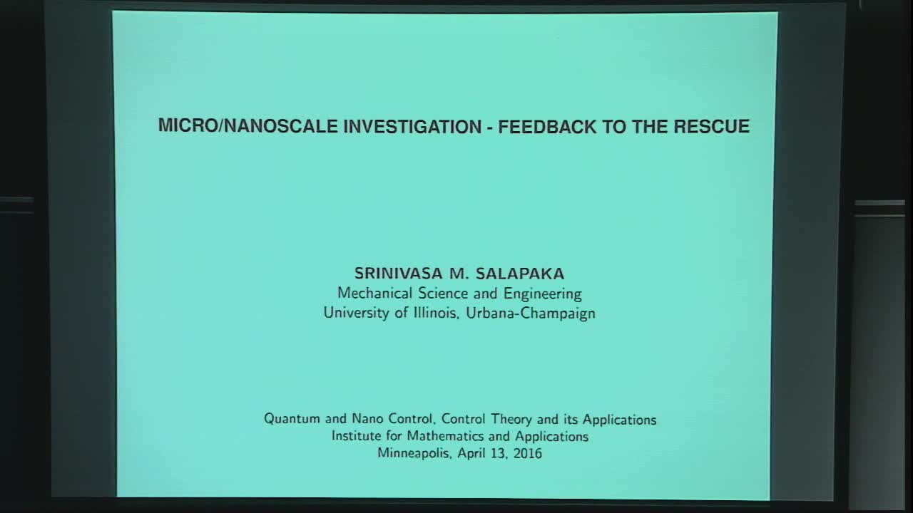 Micro/Nanoscale Investigation: feedback to rescue Thumbnail