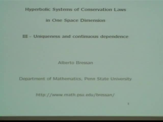 A tutorial on hyperbolic conservation laws. Lecture 3 Thumbnail