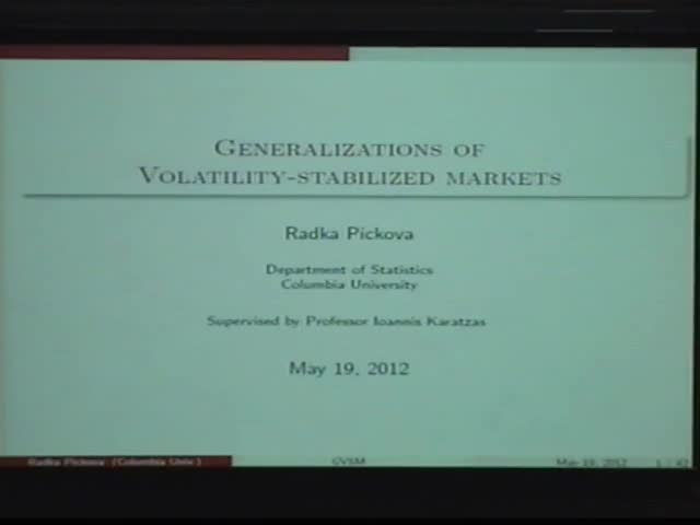 Generalizations of the Volatility-Stabilized Markets  Thumbnail