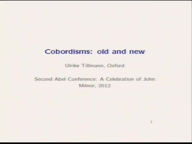 Cobordisms: old and new Thumbnail