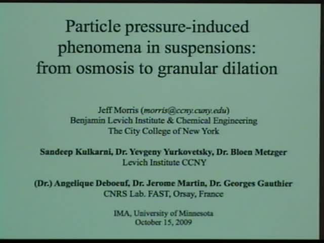 Particle pressure-induced phenomena in suspensions:
from osmosis to granular dilation
 Thumbnail