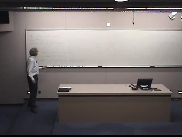 Basic tools for finite and infinite-dimensional systems, Lecture 2. Thumbnail