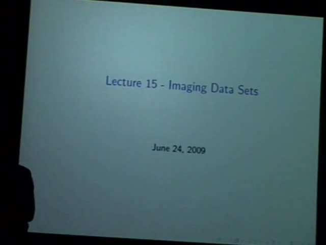 "Imaging data sets"
linear regression, projection pursuit, multidimensional scaling as
methods of imaging data sets Thumbnail
