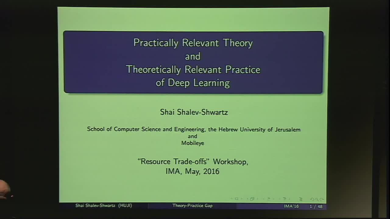 Practically Relevant Theory and Theoretically Relevant Practice of Deep Learning Thumbnail