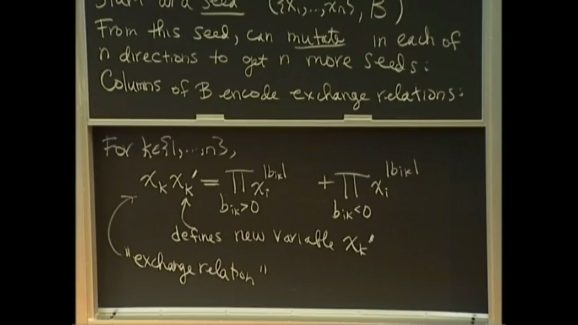 Cluster Algebras And Cluster Combinatorics, lecture 1 Thumbnail
