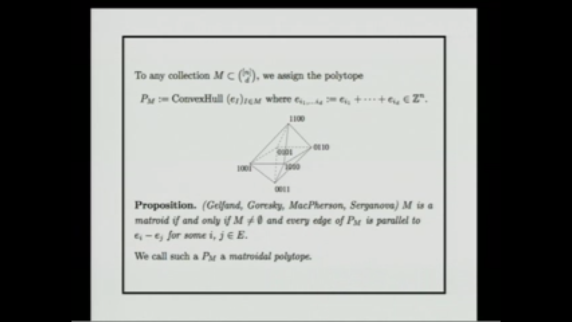 What can we learn about matroids from K-theory? Thumbnail