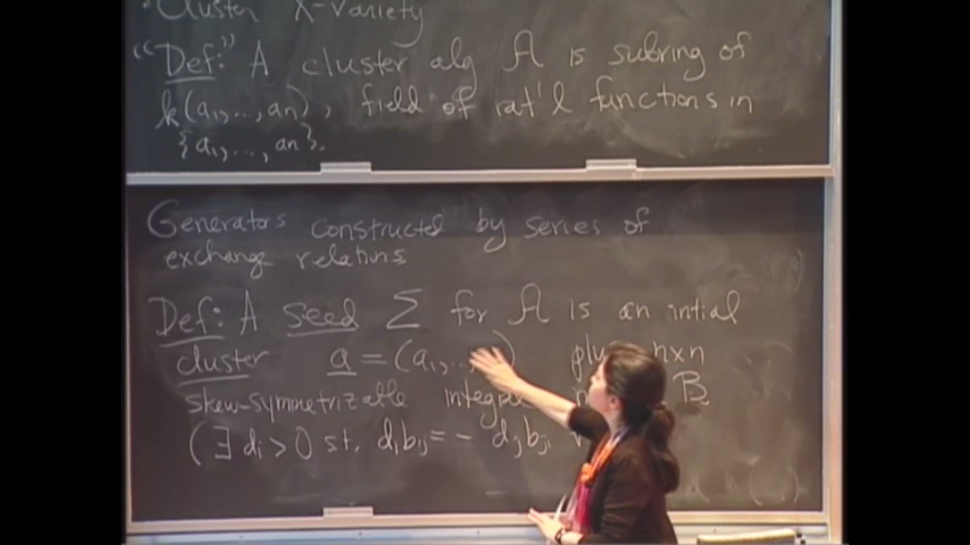 Cluster algebras and cluster varieties Thumbnail