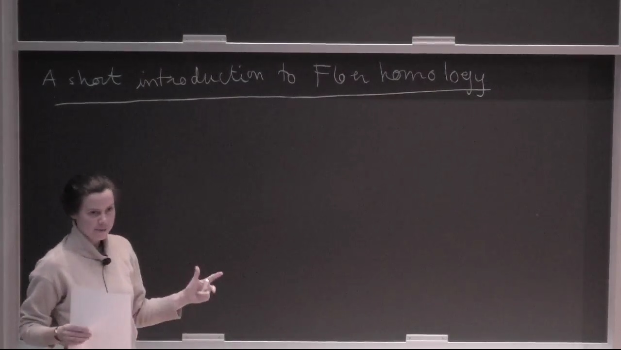 Floer theory and Fukaya categories Thumbnail