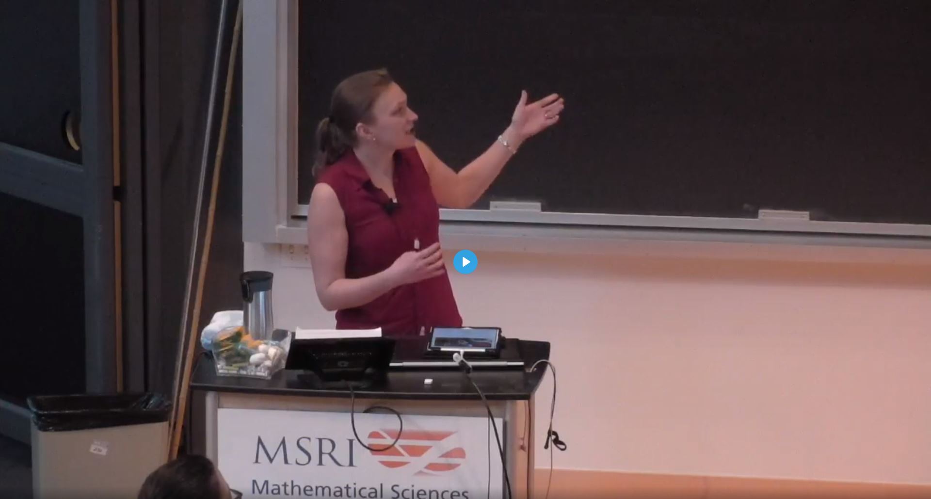 Connections For Women: Derived Algebraic Geometry, Birational Geometry And Moduli Spaces - 20 Minute Talks (Julie Rana) Thumbnail