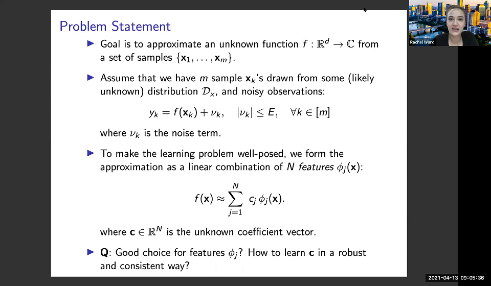 Sparse Random Features for Function Approximation Thumbnail