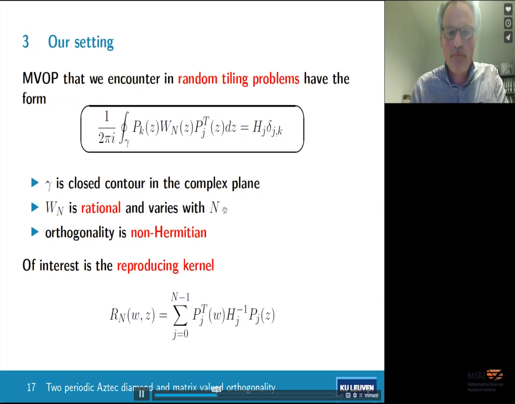 The Two-Periodic Aztec Diamond and Matrix Valued Orthogonality Thumbnail