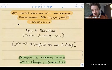 Mean Field Games Master Equations with Non-separable Hamiltonians and Displacement Monotonicity Thumbnail