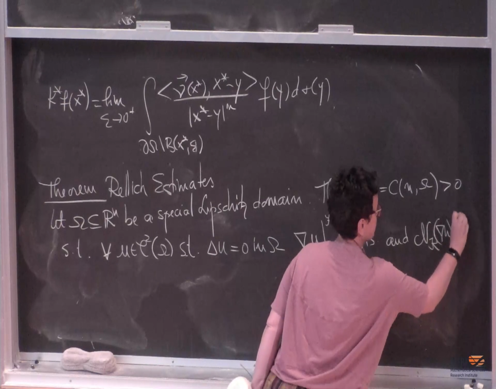 Integral Methods for Elliptic Boundary Value Problems in Irregular Domains - Lecture V Thumbnail