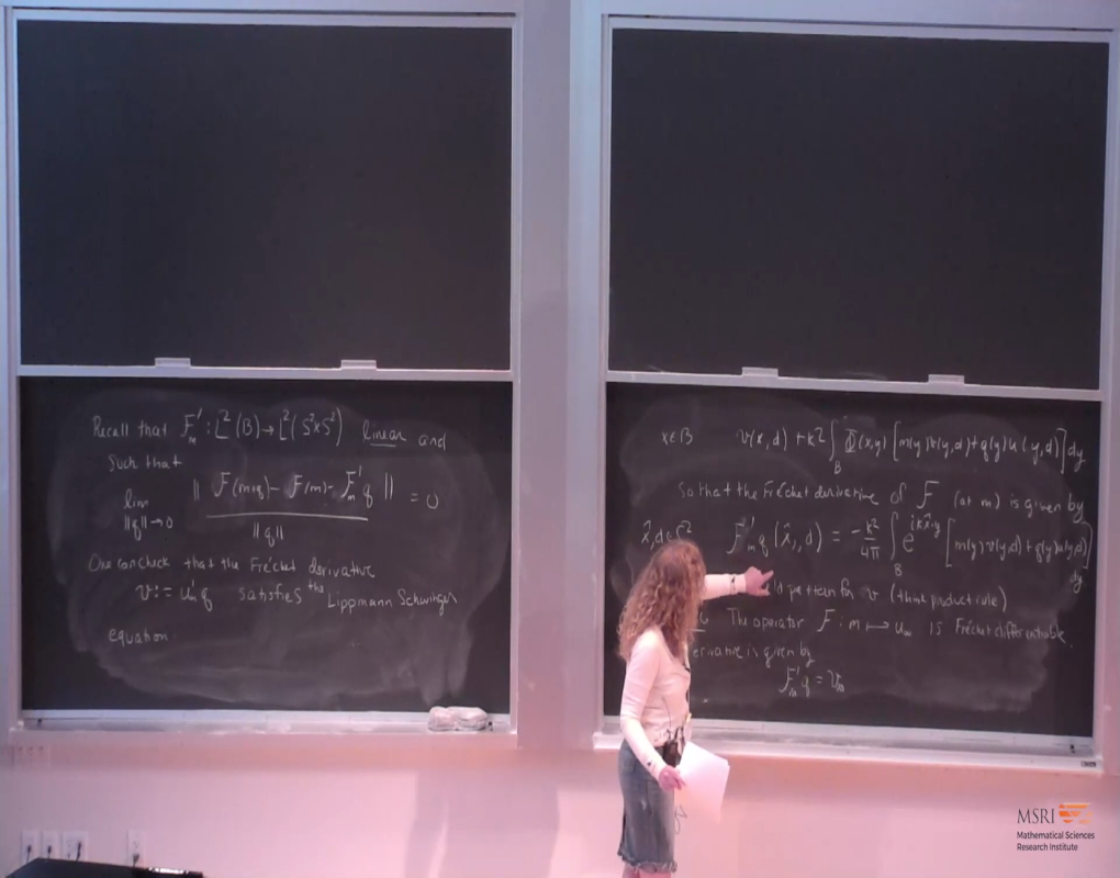Integral Methods in Direct and Inverse Scattering Theory - Lecture VI Thumbnail