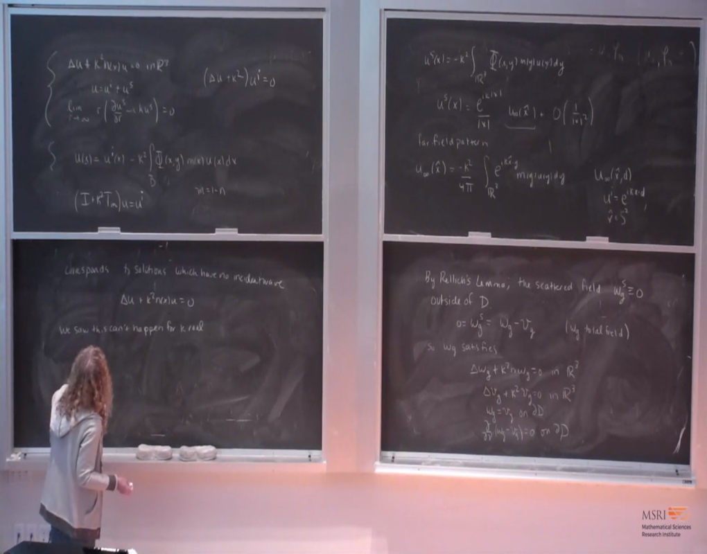 Integral Methods in Direct and Inverse Scattering Theory - Lecture IIX Thumbnail