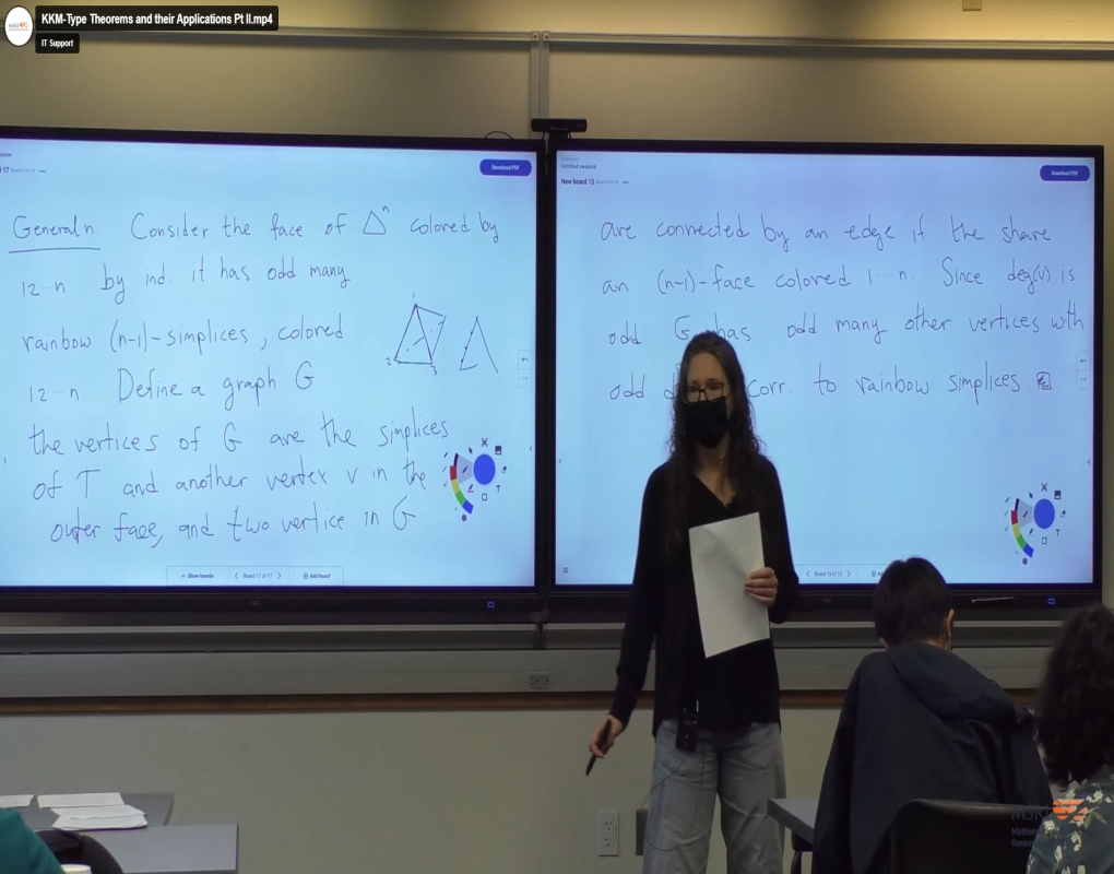 Topological Methods For The Discrete Mathematician: KKM-Type Theorems and their Applications Pt II Thumbnail