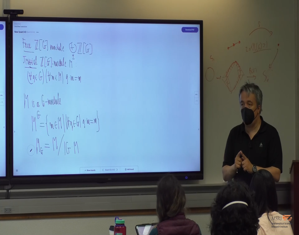 Topological Methods For The Discrete Mathematician: Intersection Patterns in Combinatorics, Geometry, and Topology Pt V Thumbnail