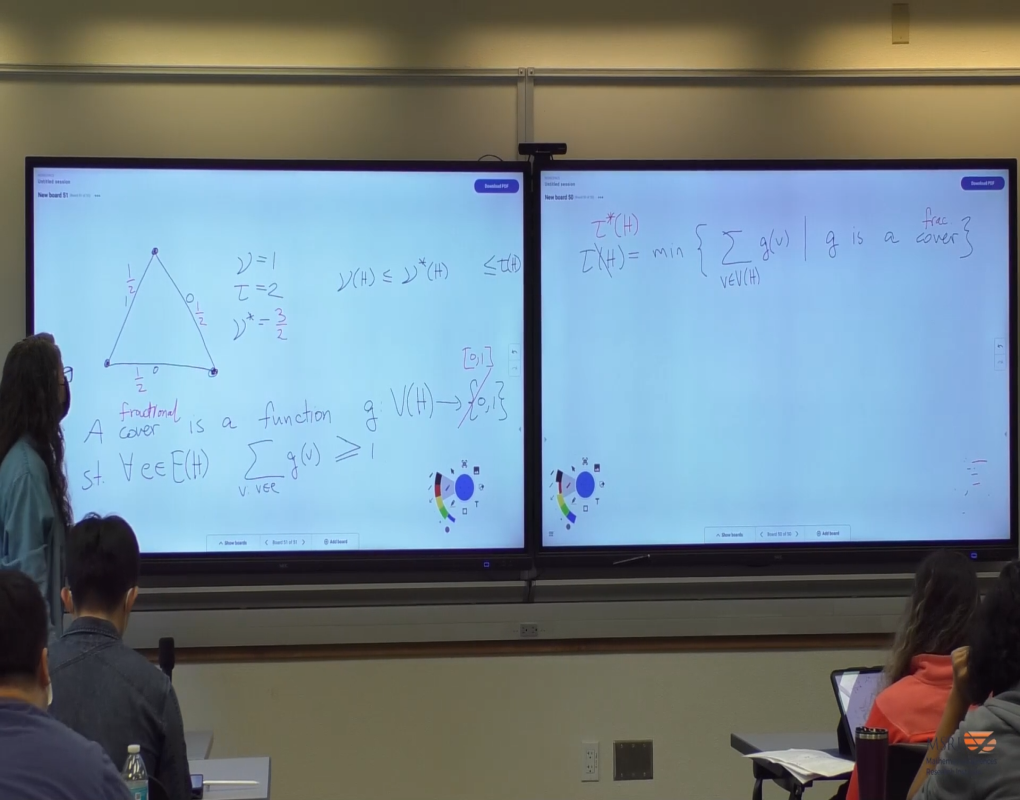 Topological Methods For The Discrete Mathematician: KKM-Type Theorems and their Applications Pt VI Thumbnail
