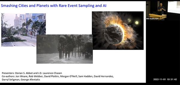 Smashing Cities and Planets with Rare Event Sampling and AI Thumbnail