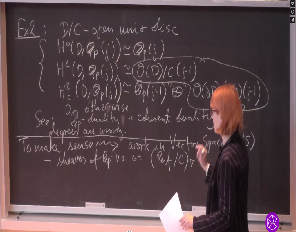 Algebraic Cycles, L-Values, and Euler Systems Connections Workshop: Duality for P-Adic Pro-Étale Cohomology of Analytic Curves Thumbnail