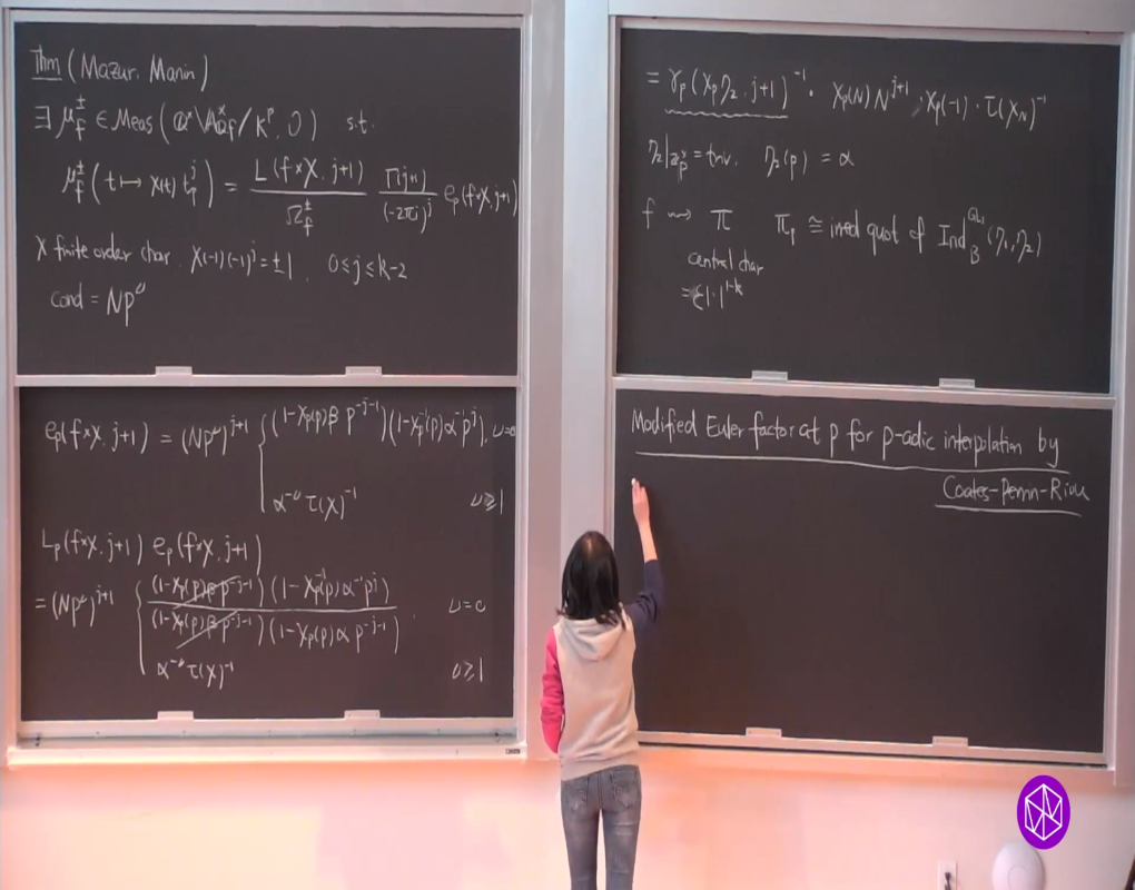 Algebraic Cycles, L-Values, and Euler Systems Introductory Workshop: P-Adic L-Functions Pt I Thumbnail