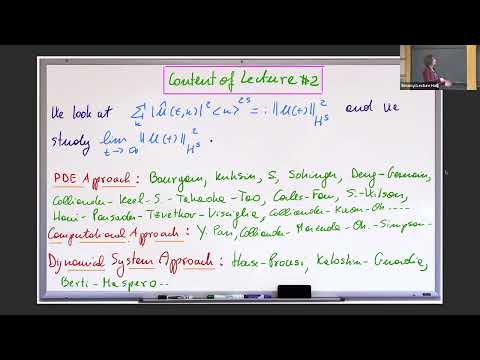 The Study of Wave Interactions: Where Beautiful Mathematical Ideas Come Together III Thumbnail