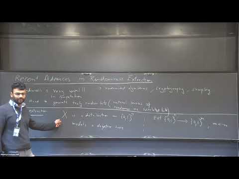 Recent Progress in Randomness Extraction Thumbnail