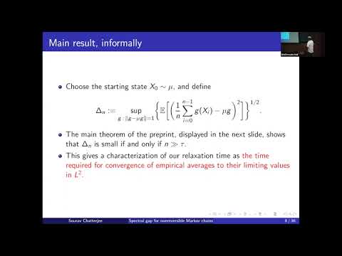 A Definition of Spectral Gap for Nonreversible Markov Chains Thumbnail