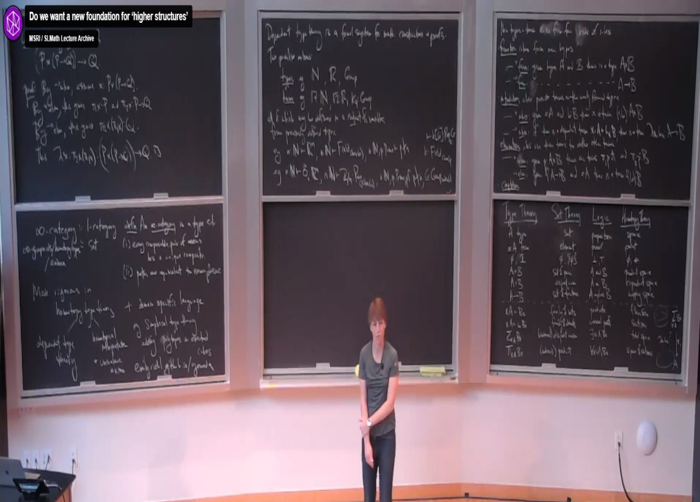 Connections Workshop: Noncommutative Algebraic Geometry: "Do we want a new foundation for ‘higher structures’" Thumbnail