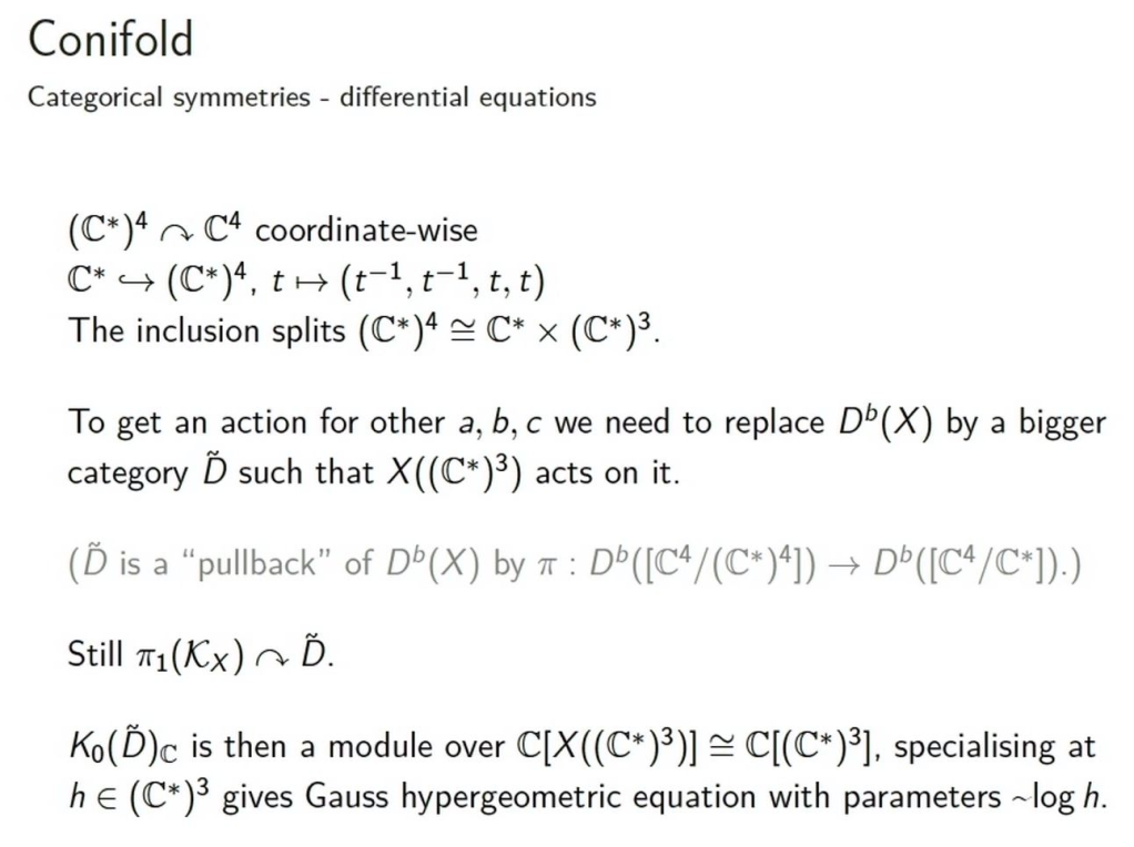 Connections Workshop: Noncommutative Algebraic Geometry: "HMS symmetries of toric boundary divisors" Thumbnail
