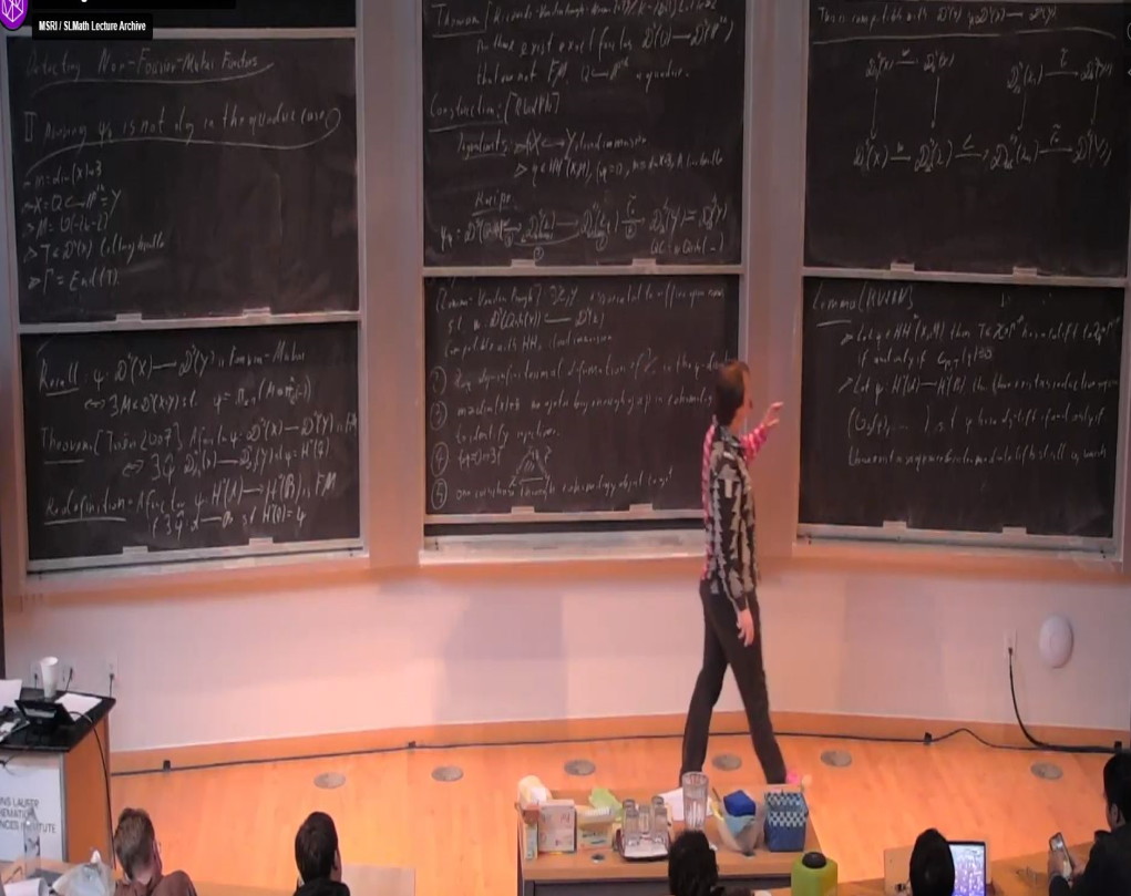 Introductory Workshop: Noncommutative Algebraic Geometry: "Detecting non-Fourier-Mukai functors" Thumbnail