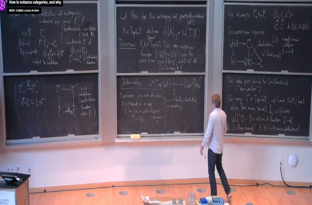 Introductory Workshop: Noncommutative Algebraic Geometry: "How to enhance categories, and why" Thumbnail