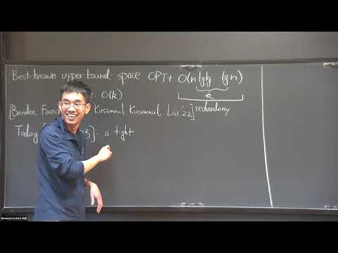 Tight Cell-Probe Lower Bounds for Dynamic Succinct Dictionaries Thumbnail