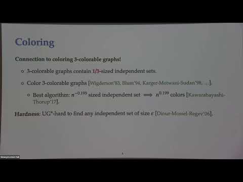 Rounding Large Independent Sets on Expanders Thumbnail