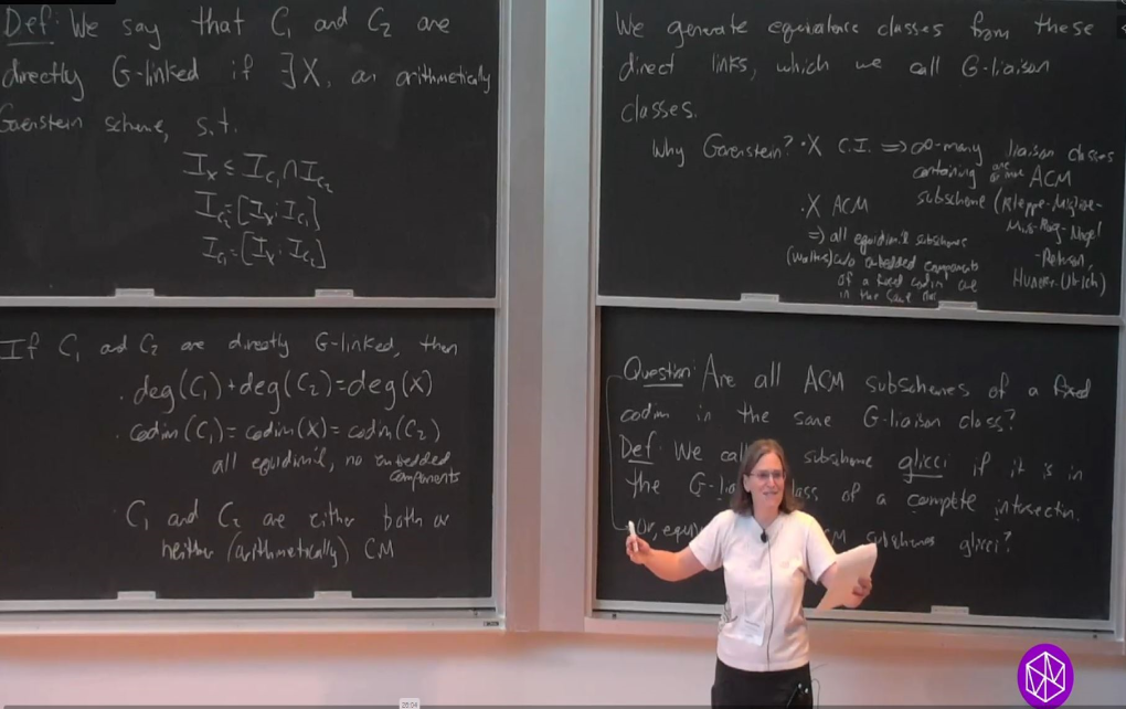 Recent Developments in Commutative Algebra: "Polarization and Gorenstein liaison" Thumbnail