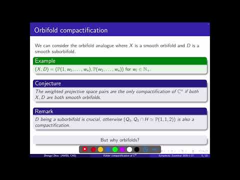 Kähler Compactification of ℂn and Reeb Dynamics Thumbnail