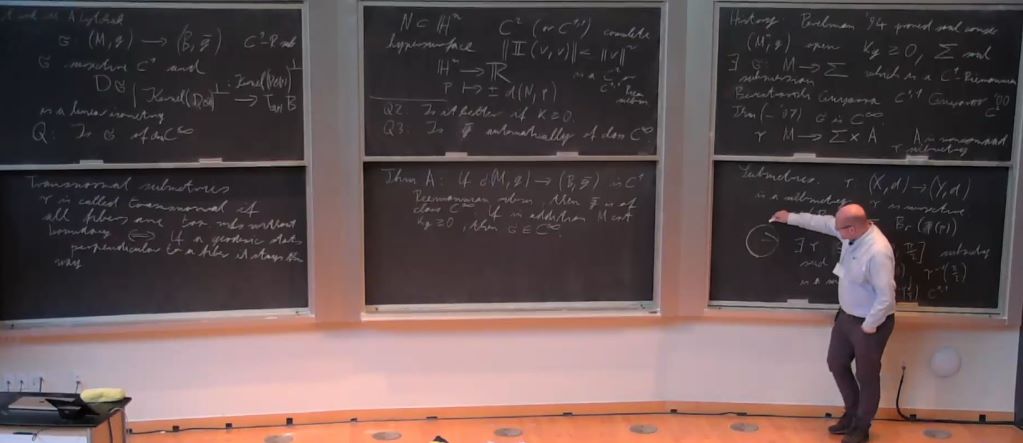 Recent progress on geometric analysis and Riemannian geometry: Smoothness of Riemannian submersions in nonnegative curvature Thumbnail