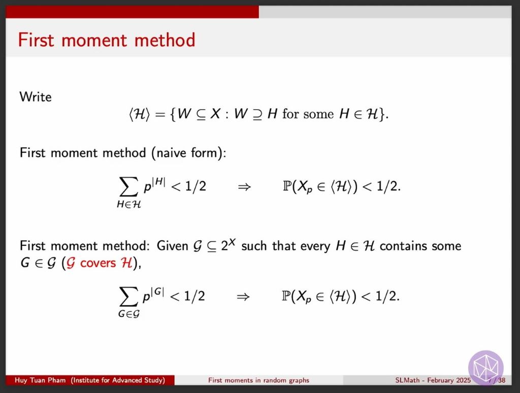 Introductory Workshop - Graph Theory: Extremal, Probabilistic and Structural: Finding structures in random graphs: Recent connections Thumbnail