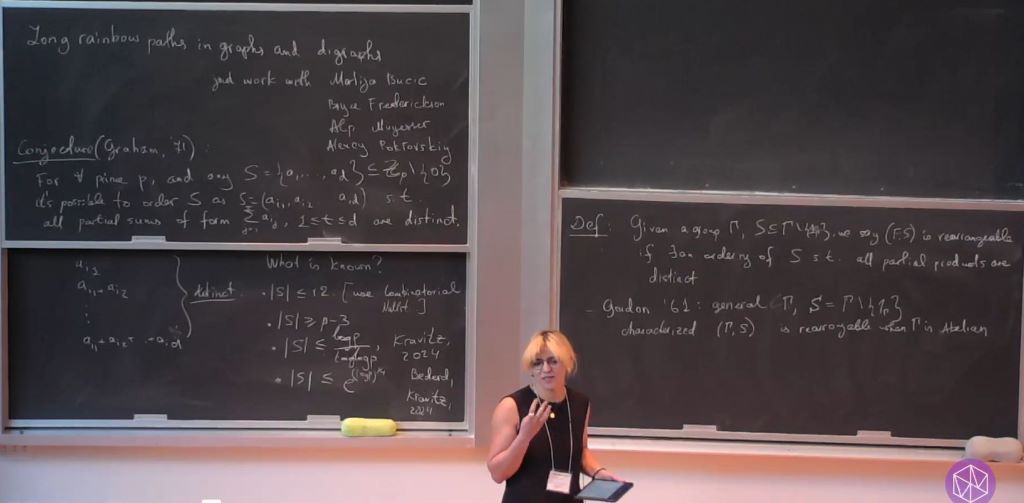Introductory Workshop - Graph Theory: Extremal, Probabilistic and Structural: Long rainbow paths in graphs and digraphs Thumbnail