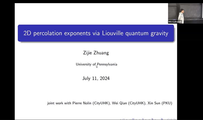 2D percolation exponents via Liouville quantum gravity Thumbnail