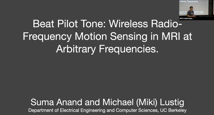 Beat Pilot Tone: Wireless Radio-Frequency Motion Sensing in MRI at Arbitrary Frequencies Thumbnail
