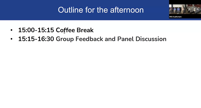 Breakout Group Feedback and Panel Discussion Thumbnail