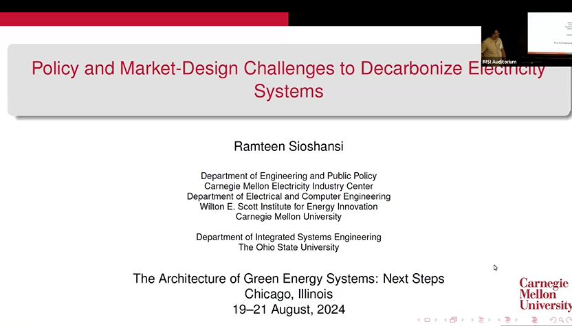Policy and Market-Design Challenges to Decarbonize Electricity Systems Thumbnail
