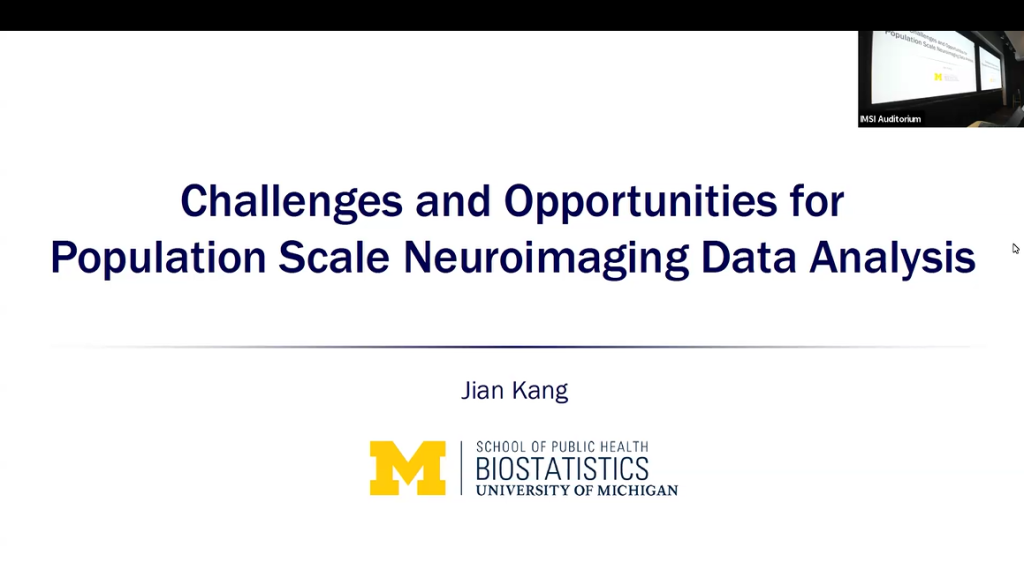 Afternoon Session: Population Neurosciences (Chair: Tom Nichols) Thumbnail