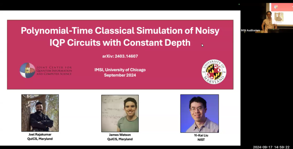 Polynomial-Time Classical Simulation of Noisy IQP Circuits with Constant Depth Thumbnail