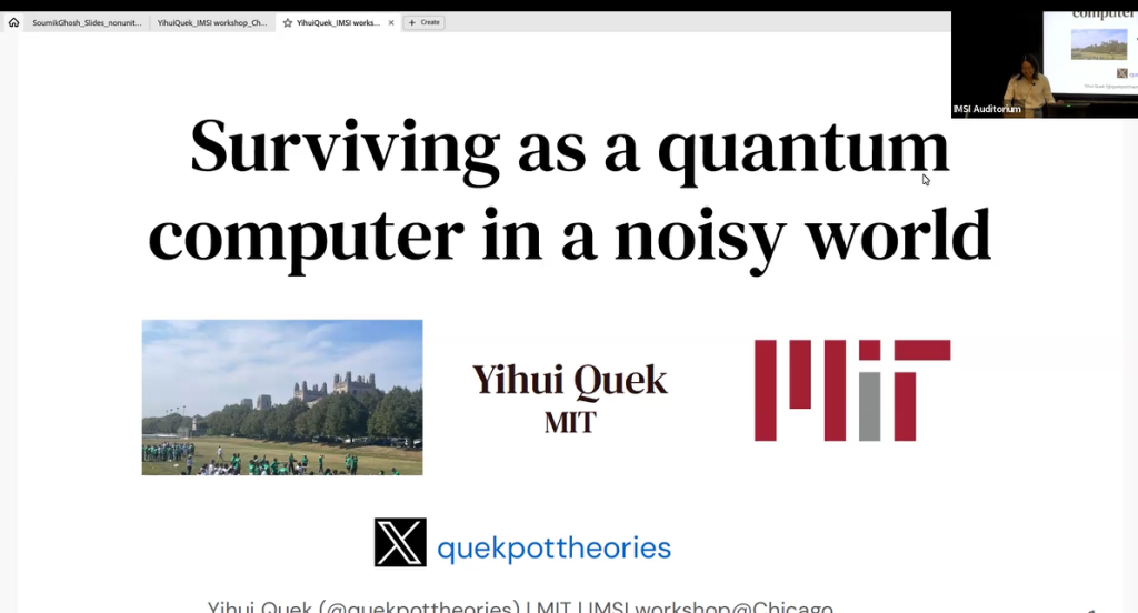 Surviving as a quantum computer in a noisy world Thumbnail