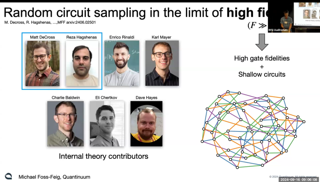 The computational power of random quantum circuits in arbitrary geometries Thumbnail